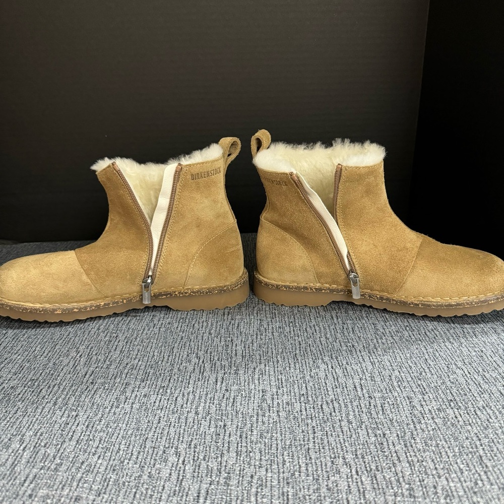 Birkenstock Melrose Genuine Shearling Booties - Picture 13 of 16